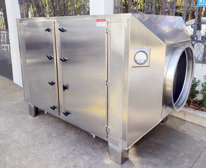Mechanical oil mist purifier